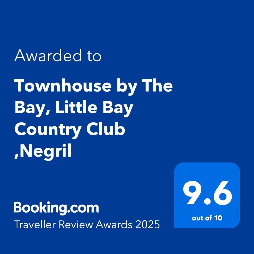 Вилла Townhouse By The Bay, Little Bay Country Club ,Negril Ориндж-Бей Экстерьер фото